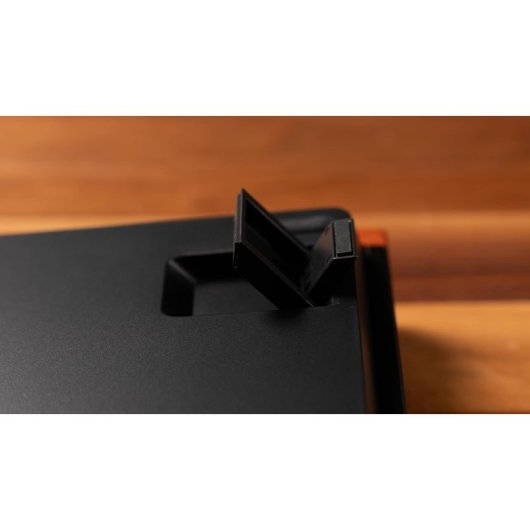 Keychron K2 HE Teclado Mecânico Gaming Magnético Sem Fios Bluetooth Switch PURPLE Preto/Madeira