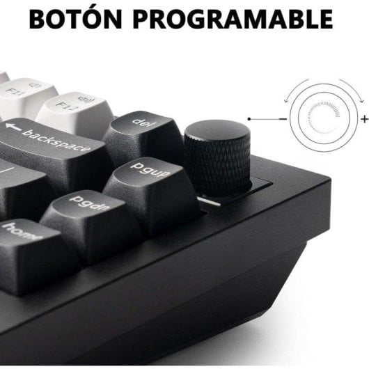 Teclado Keychron Q1 HE Magnético Hall Effect Layout US 75% RGB Bluetooth 2.4G Hot-Swappable