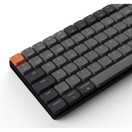 Keychron K3 QMK V3 Teclado Mecánico Inalámbrico Bluetooth Multidispositivo Switch Red Gris