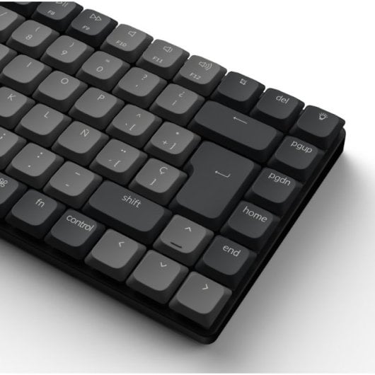 Keychron K3 QMK V3 Teclado Mecánico Inalámbrico Bluetooth Multidispositivo Switch Red Gris