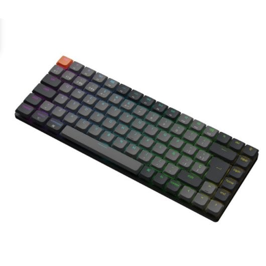 Keychron K3 QMK V3 Teclado Mecánico Inalámbrico Bluetooth Multidispositivo Switch Brown Gris