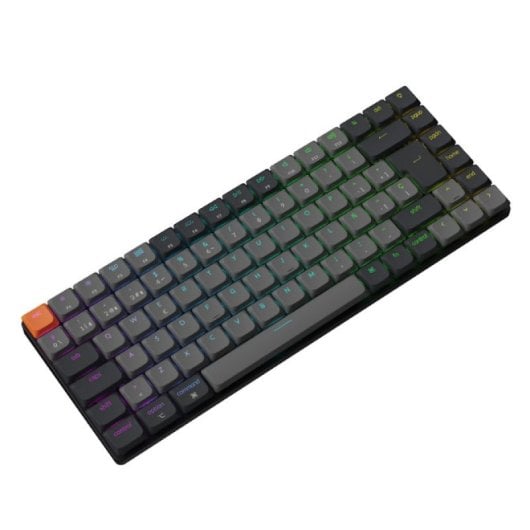Keychron K3 QMK V3 Teclado Mecánico Inalámbrico Bluetooth Multidispositivo Switch Brown Gris