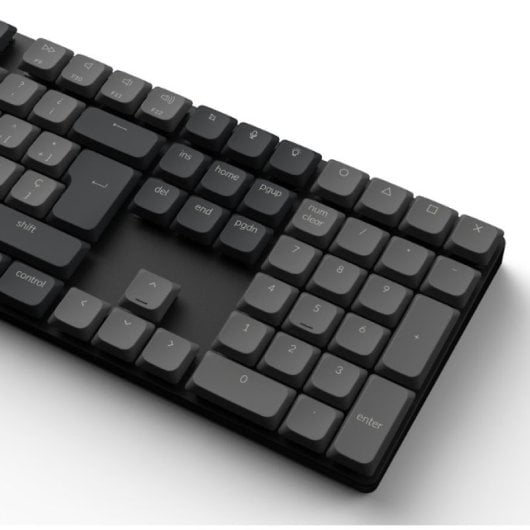 Keychron K5 QMK V2 Teclado Mecánico Inalámbrico Bluetooth Multidispositivo Switch Brown Gris