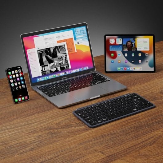 Keychron B1 Pro Teclado Mecánico Inalámbrico Bluetooth Multidispositivo Gris