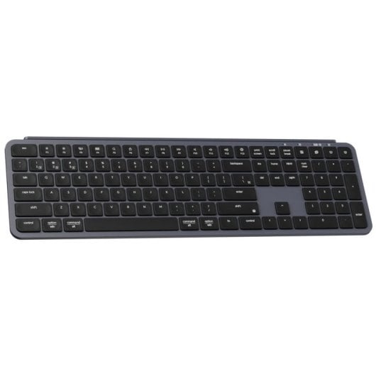 Keychron B6 Pro Ultra-Slim Teclado Inalámbrico Bluetooth Multidispositivo Gris Teclado Francés