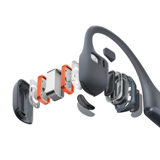 Shokz OpenRun Pro 2 Auriculares Inalámbricos Deportivos de Conducción Ósea IP55 Negros