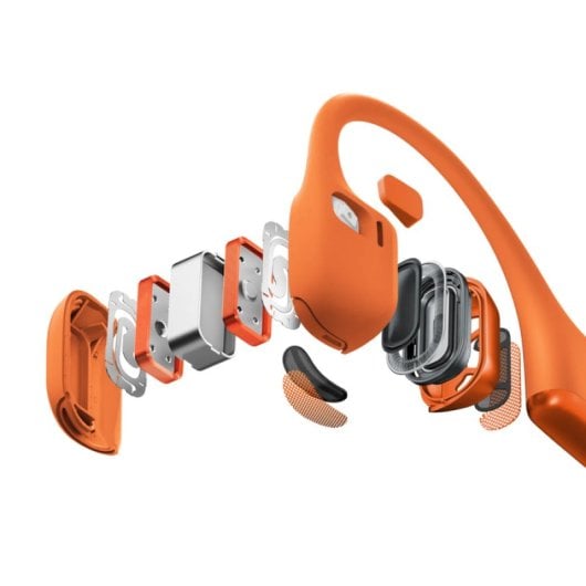 Shokz OpenRun Pro 2 Kabellose Knochenleitungs-Sportkopfhörer IP55 Orange