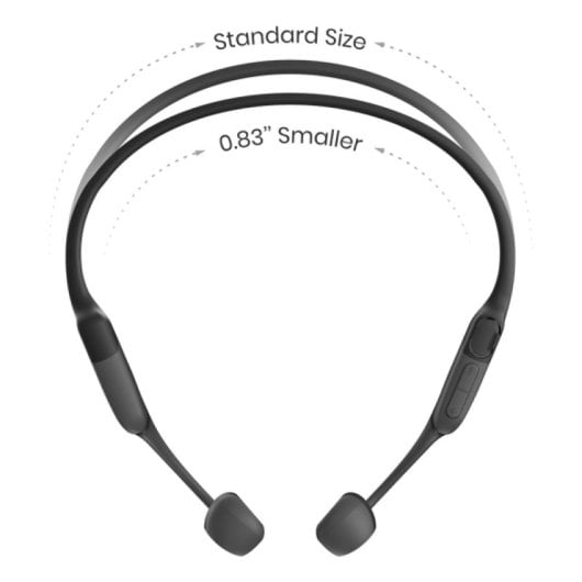 Shokz OpenRun Mini Black Auriculares Inalámbricos Deportivos de Conducción Ósea USB-C IP67 Negros