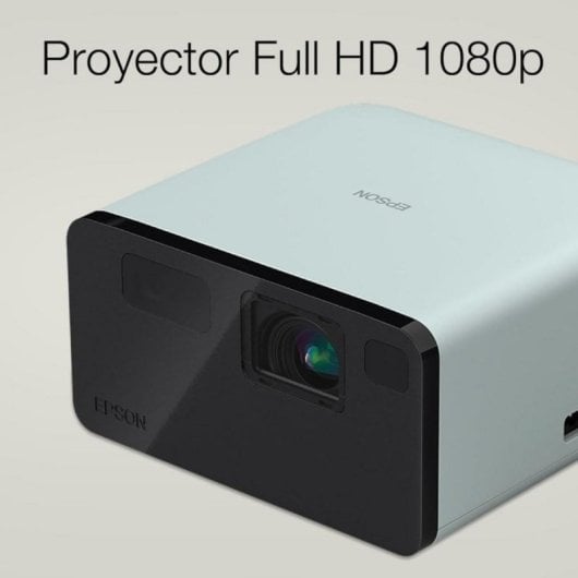 Projetor Epson EF-21G FullHD 1000 Lúmenes 150" Laser 3LCD Google TV Portátil