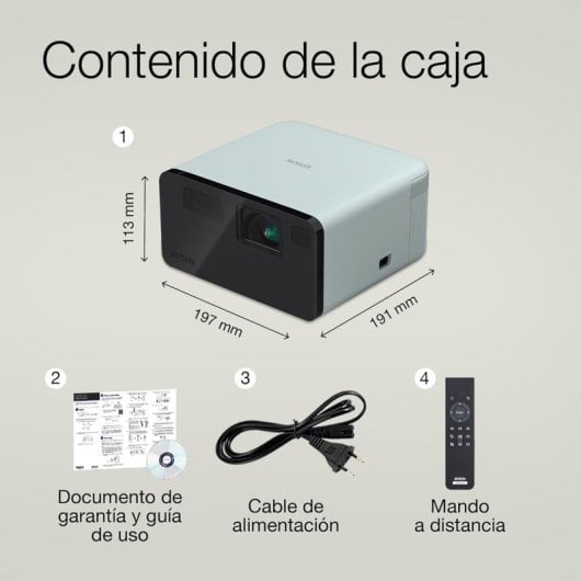 Epson EF-21G Proyector LED FullHD ANSI 3LCD 1000 Lúmenes Google TV