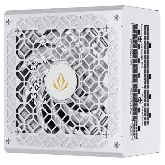 Alimentation entièrement modulaire Forgeon Reactor 850 W Cybenetics Platinum ATX 3.1 PCIe 5.1 Blanc
