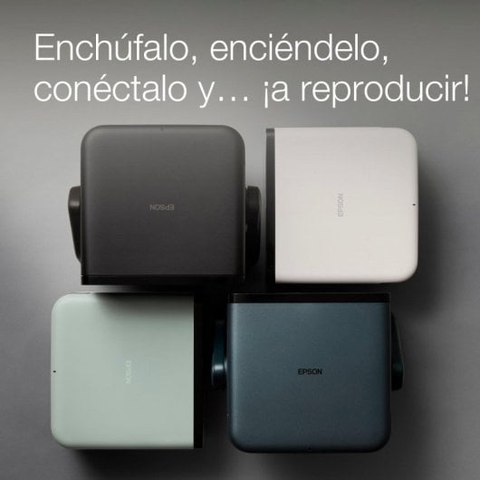 Epson EF-22B Proyector Láser 3LCD FullHD HDR10 Google TV 1000 Lúmenes ANSI Negro