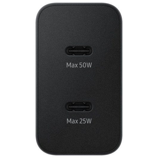 Samsung Cargador USB-C 50W con Carga Rápida Negro