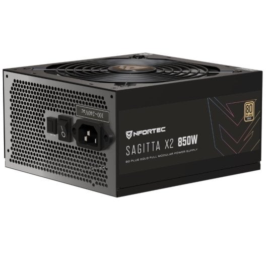 Nfortec Sagitta X2 PCIe 5.1 ATX 3.1 850W 80 Plus Gold Full Modular