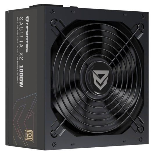 Nfortec Sagitta X2 PCIe 5.1 ATX 3.1 1000 W 80 Plus Gold entièrement modulaire
