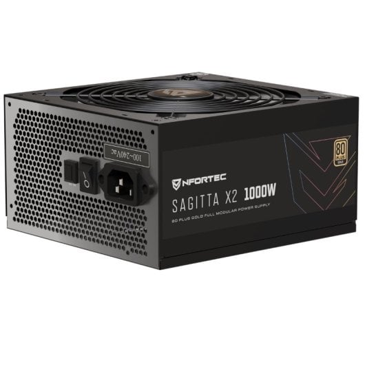 Nfortec Sagitta X2 PCIe 5.1 ATX 3.1 1000 W 80 Plus Gold entièrement modulaire
