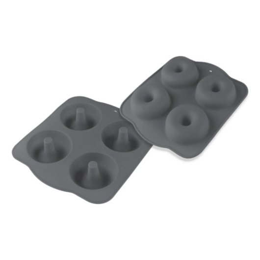 Set di Forme in Silicone Cecotec Cecofry SweetBake Antiaderenti senza BPA per Ciambelle e Muffin