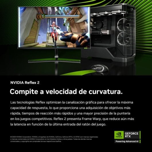 Carte graphique MSI GeForce RTX 5090 VANGUARD, 32 Go de GDDR7, Reflex 2 RTX AI DLSS4