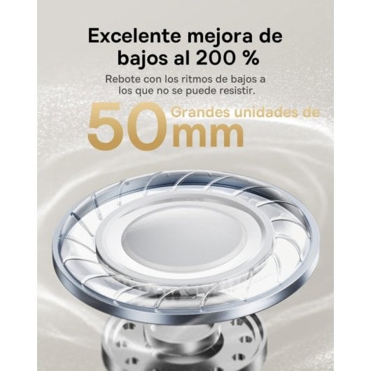 Baseus Bowie 30 Max Auriculares Inalámbricos Bluetooth con Cancelación de Ruido Negros
