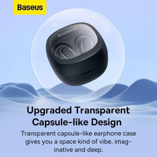 Baseus Bowie WM02 TWS Auriculares Inalámbricos Bluetooth con Estuche de Carga Negros