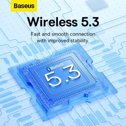 Baseus Bowie WM02 TWS Auricolari Bluetooth wireless con custodia di ricarica bianco crema