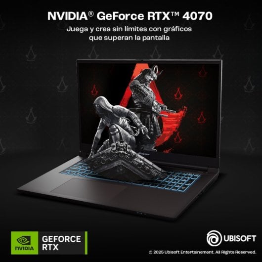 PcCom Revolt 4070 Intel Core i9-14900HX 17.3"/32GB/2TB SSD/RTX 4070/ Assassins Shadows/ Windows