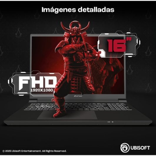 PcCom Legend 4070 Intel Core i9-14900HX 16"/32GB/2TB SSD/RTX 4070/Assassins Shadows/ Windows