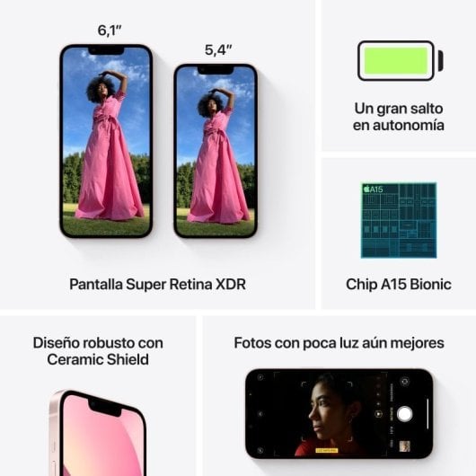 Replay iPhone 13 128GB Rosa Refurbished