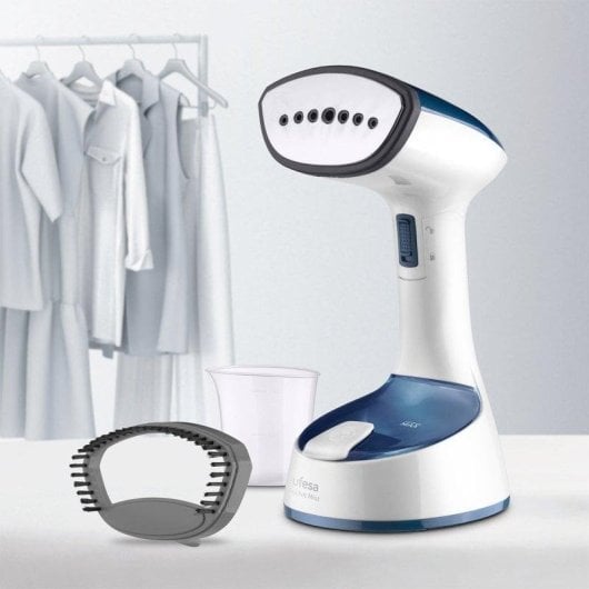 Dampfbügler Ufesa Pocket Mist Faltbar 21 g/min 1470W Weiß/Blau
