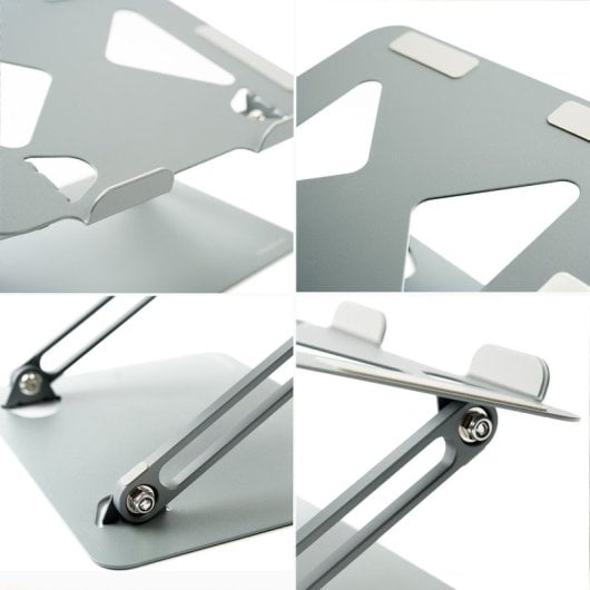 Support pliable et réglable pour ordinateur portable Innovagoods Lastan