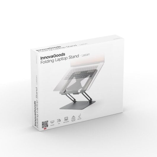 Support pliable et réglable pour ordinateur portable Innovagoods Lastan