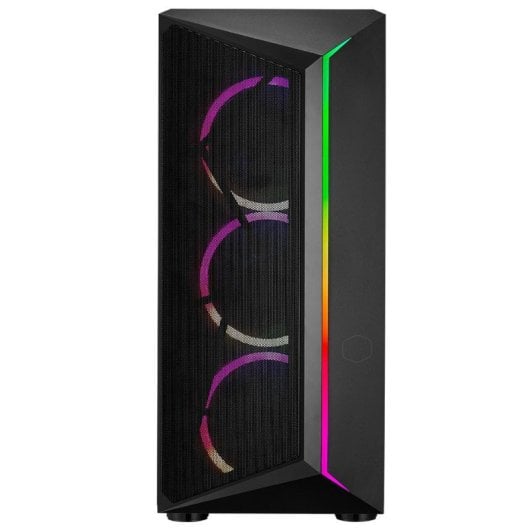 PCBYTE Fidelityfx Pc AMD Ryzen 7 7800X3D/64GB/4TB SSD/RX 7700 XT