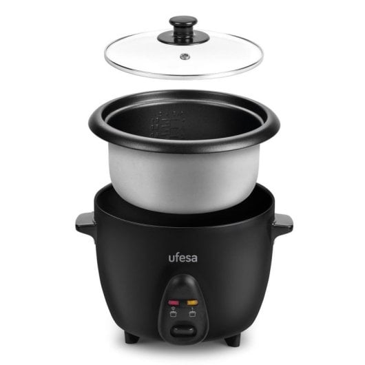 Cuiseur à riz Ufesa Jasmin AR4010 1 L 400 W Noir