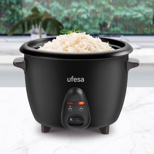 Cuiseur à riz Ufesa Jasmin AR4010 1 L 400 W Noir
