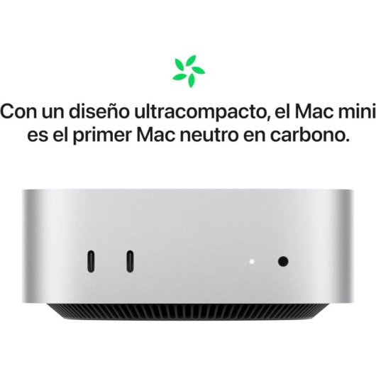 Apple Mac mini Apple M4 10 Núcleos/16GB/256GB SSD/GPU 10 Núcleos Ethernet 10G