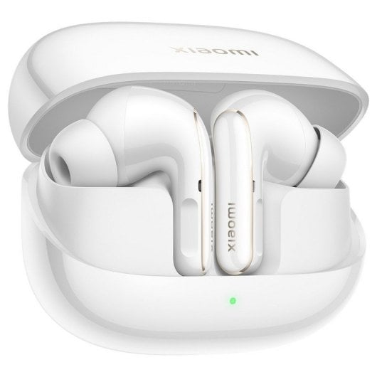Xiaomi Buds 5 Pro Auriculares Bluetooth con Cancelación Activa de Ruido Blanco Cerámico