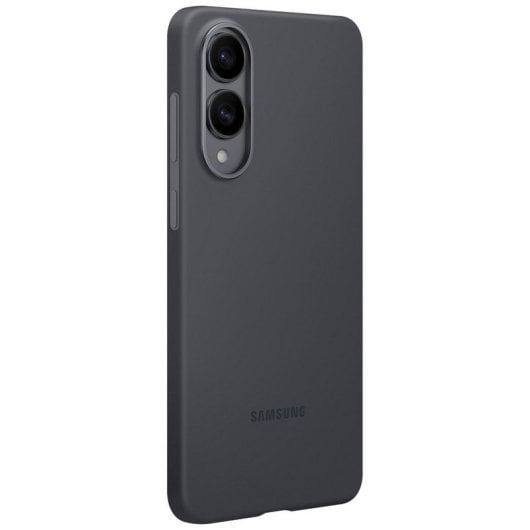 Samsung Funda de Silicona Negra para Galaxy S25 Edge