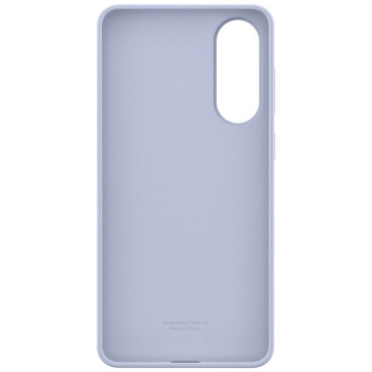 Samsung Funda de Silicona Azul Claro para Galaxy S25 Edge