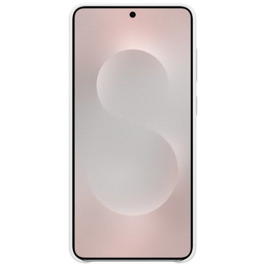 Custodia in ecopelle grigia Samsung per Galaxy S25 Edge