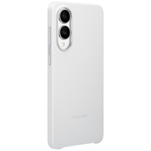 Custodia in ecopelle grigia Samsung per Galaxy S25 Edge