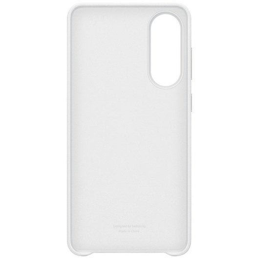 Custodia in ecopelle grigia Samsung per Galaxy S25 Edge