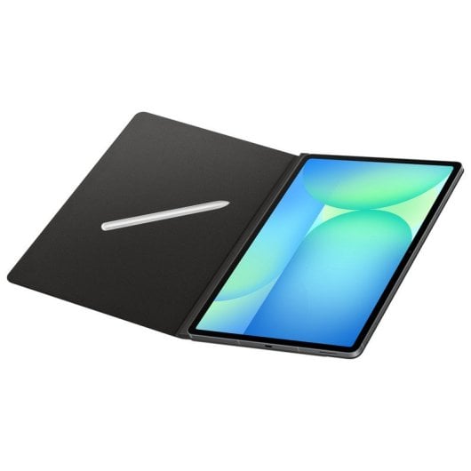 Custodia a libro intelligente nera Samsung per Galaxy Tab S10 FE Plus