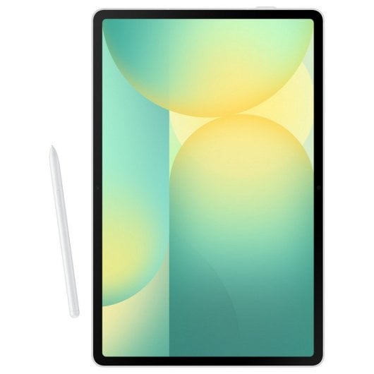 Étui Smart Book blanc Samsung pour Galaxy Tab S10 FE Plus