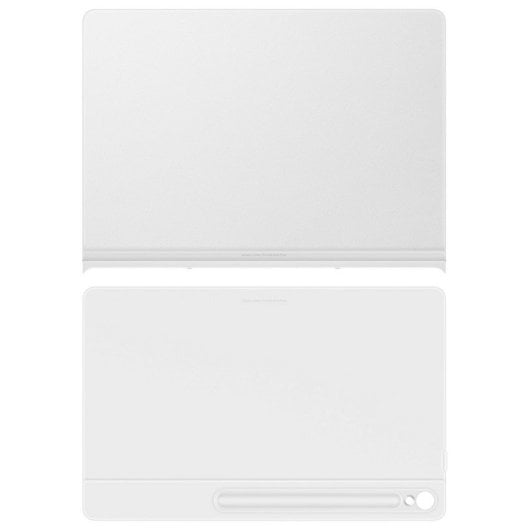Étui Smart Book blanc Samsung pour Galaxy Tab S10 FE Plus
