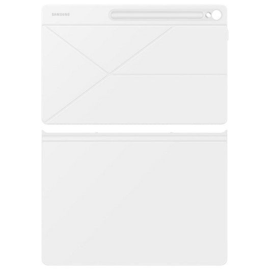 Étui Smart Book blanc Samsung pour Galaxy Tab S10 FE Plus