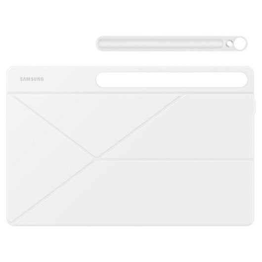 Étui Smart Book blanc Samsung pour Galaxy Tab S10 FE Plus