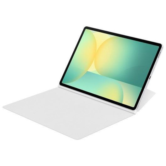 Étui Smart Book blanc Samsung pour Galaxy Tab S10 FE Plus