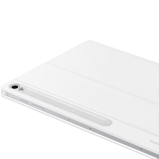 Samsung Book Cover AI Funda con Teclado Blanca para Galaxy Tab S10 FE Plus