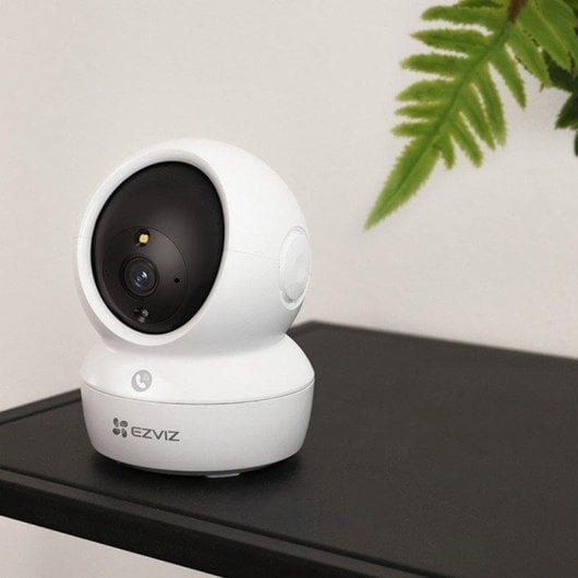 Câmera de vigilância EZVIZ H6c Pro 3K Visão Noturna Interna IA Áudio Bidirecional