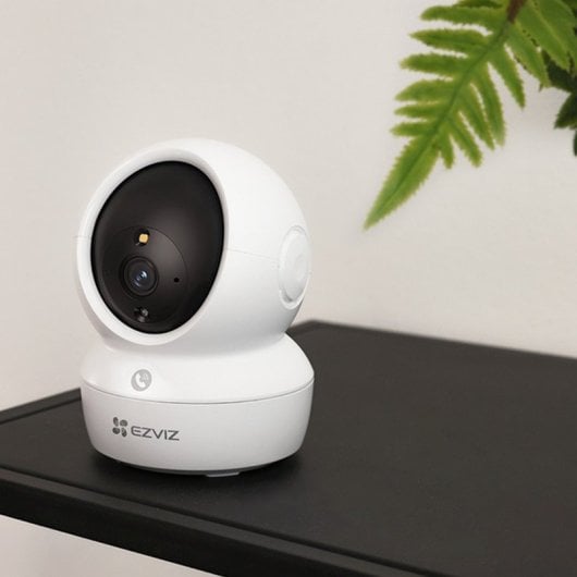 EZVIZ H6c Pro 3K Cámara de Seguridad Ingeligente WiFi 5MP USB-C Blanca